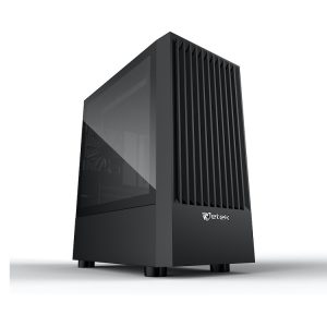 Thùng máy Case Jetek Game – X1 Tặng 3 Fan RGB (Đen)