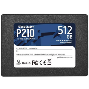Ổ Cứng SSD 512GB Patriot P210 SATA III